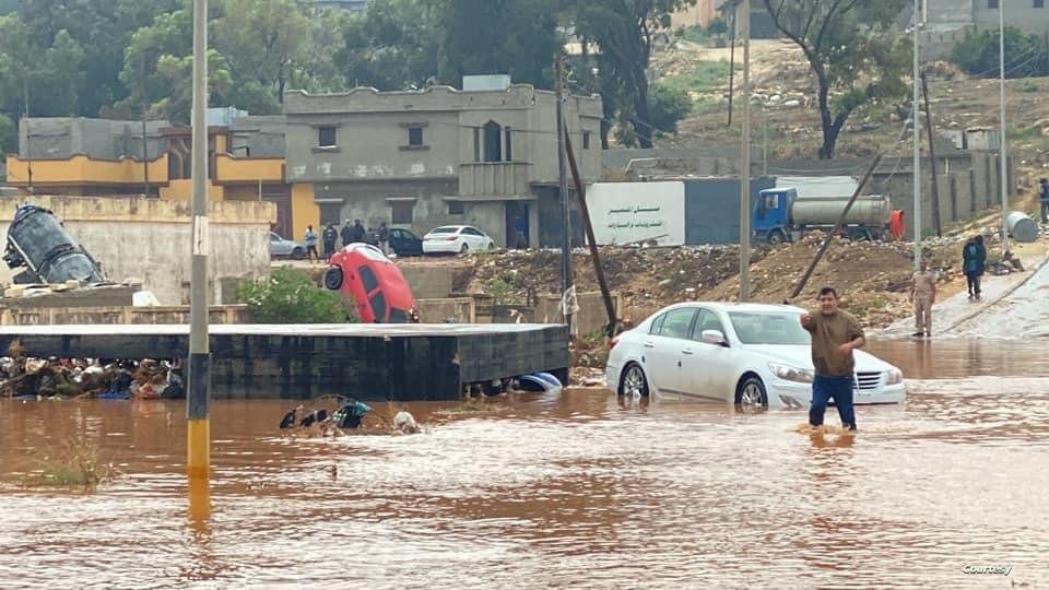 اعصار "دانيال" بليبيا : الاف القتلى و الاف المفقودين