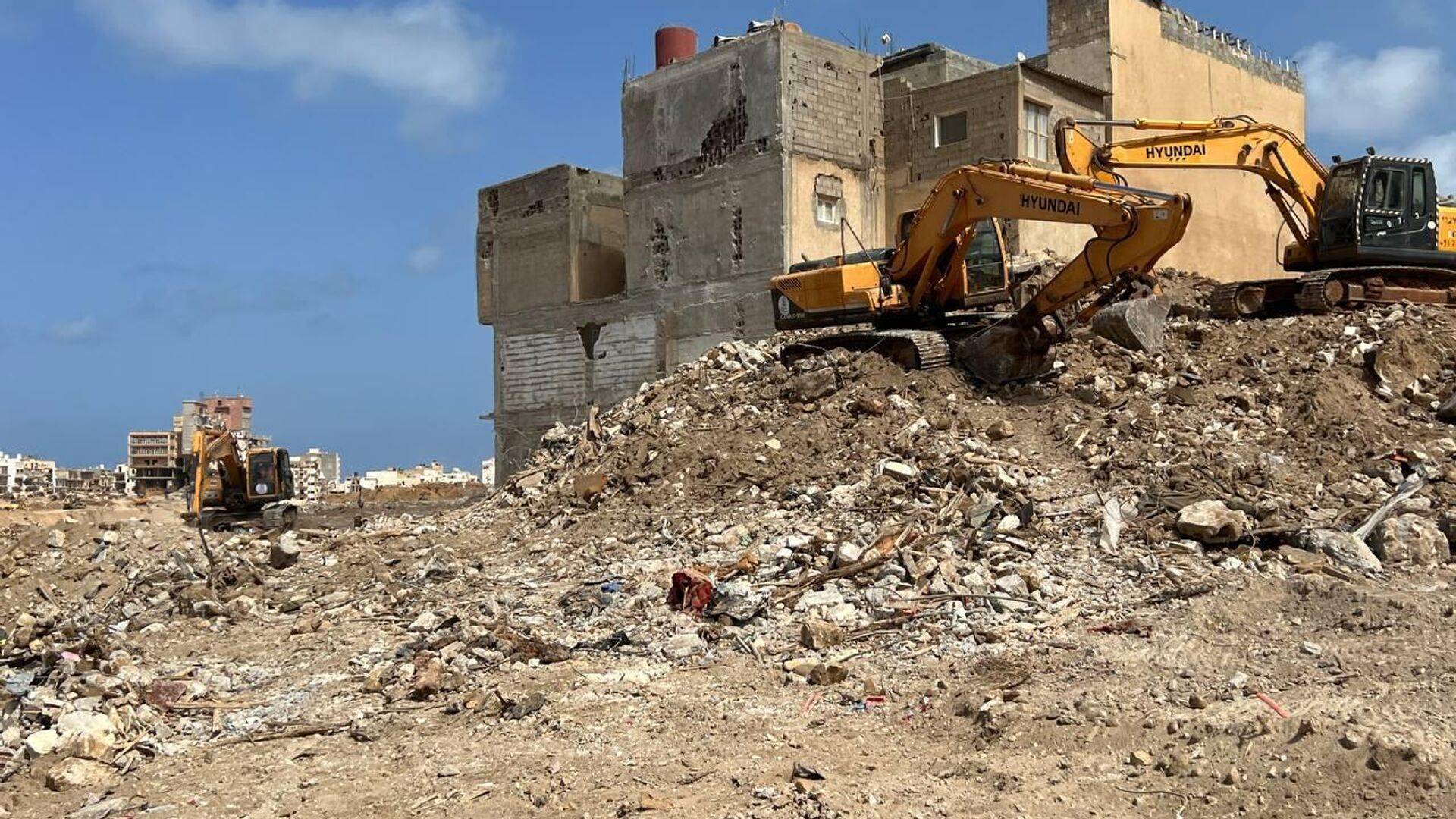 ارتفاع حصيلة اعصار "دانيال " بدرنة