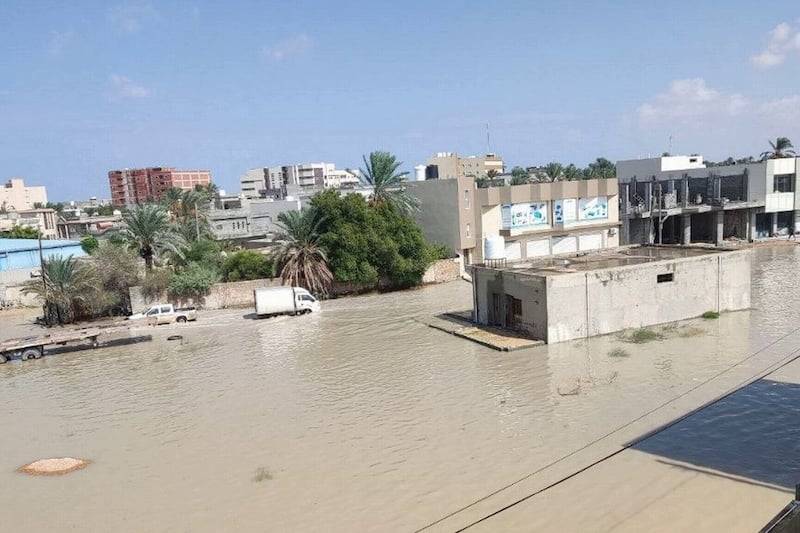 حصيلة ضحايا اعصار درنة تصل الى اكثر من 5 الاف قتيل