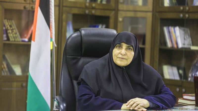 استشهاد جميلة الشنطي أول سيدة بالمكتب السياسي لحما.س