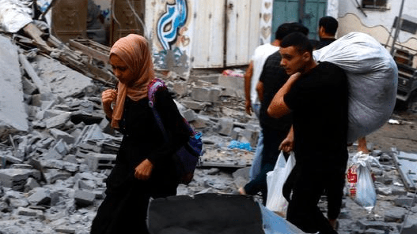 فلسطي ن : ارتفاع عدد الضحايا الى 2726 شهيدا و 10800جريحا
