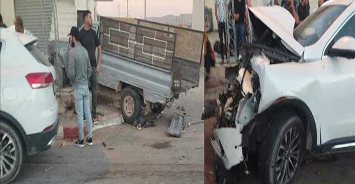 حادث مرور بالمنصورة : وفاة عاملة فلاحية و آخرون في حالة خطيرة