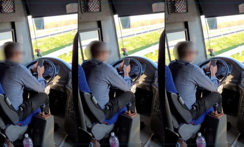 بعد تداول فيديو على وسائل التواصل الاجتماعي : ايقاف سائق بشركة النقل ببنزرت عن العمل