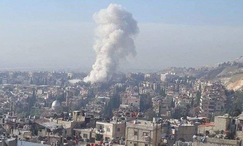 انفجارات جديدة تهز دمشق