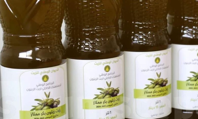 توزيع مليوني لتر من زيت الزيتون خلال شهر رمضان