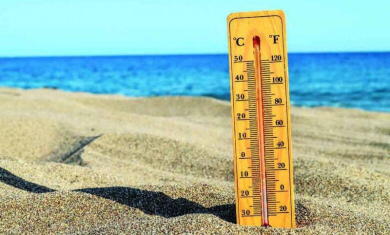 درجات الحرارة تصل الى درجة مع ظهور الشهيلي
